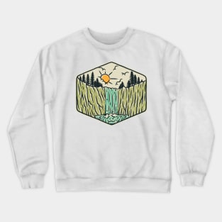 Beauty Waterfall Crewneck Sweatshirt